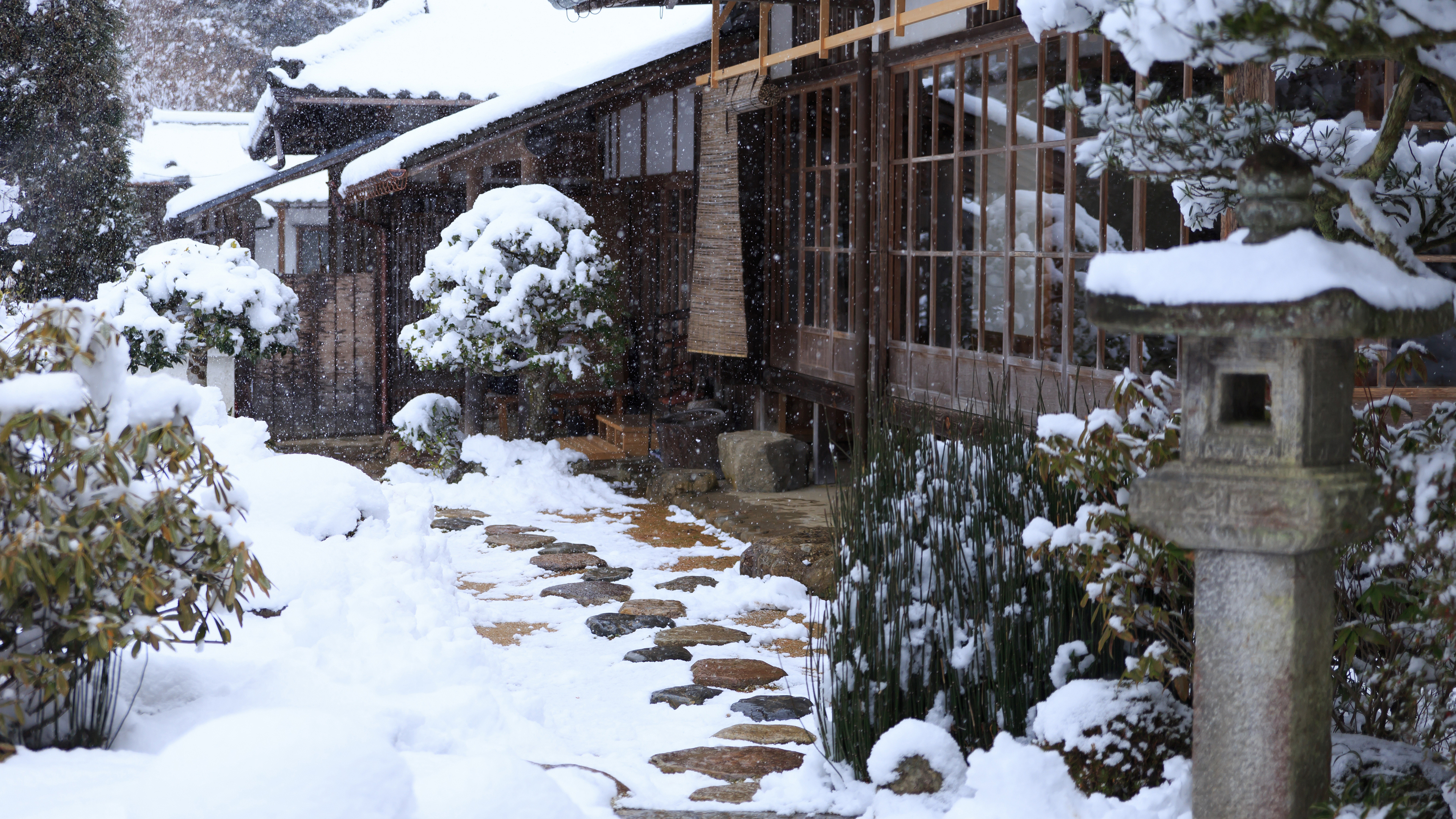 4k 13年 冬の京都 雪の京都 壁紙その1 計9枚 壁紙 日々駄文