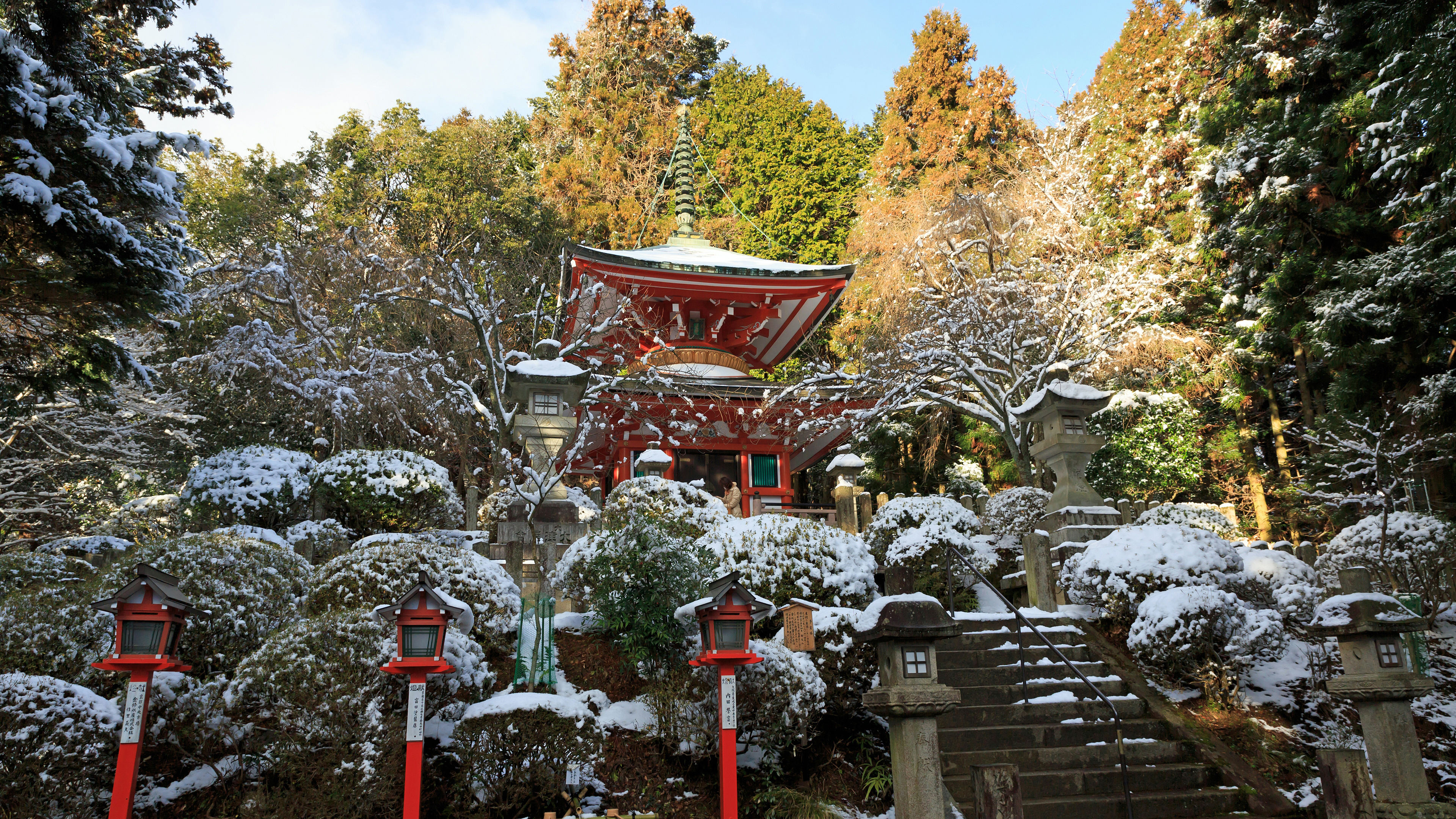 4k 2013年 冬の京都 雪の京都 壁紙その3 計10枚 壁紙 日々駄文